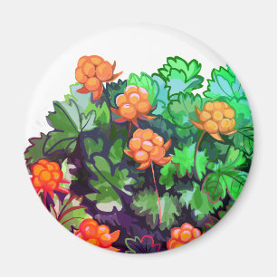 Cloudberries Magnet