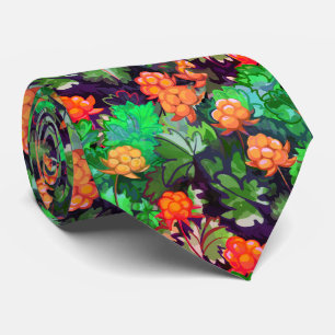 Cloudberries Tie