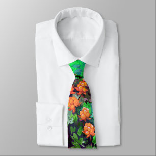 Cloudberries Tie