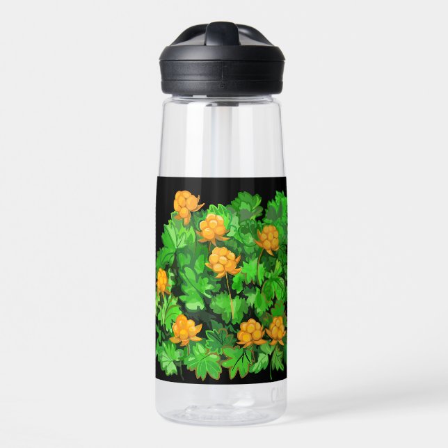 Cloudberries Water Bottle (Front)