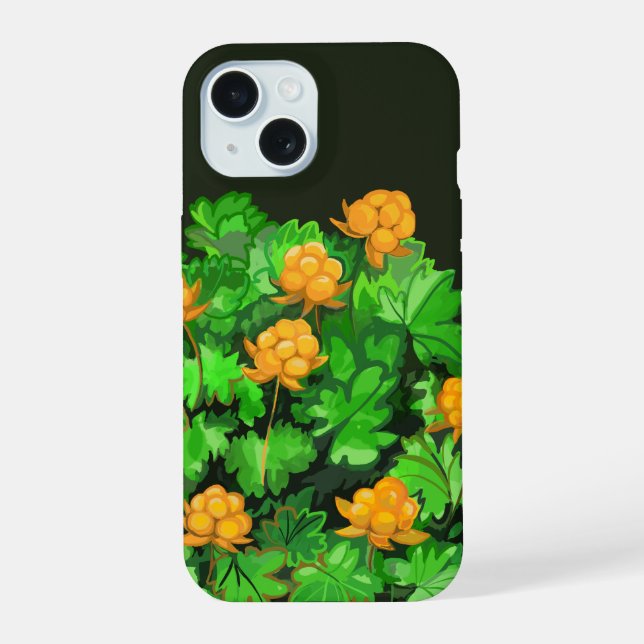 cloudberry iPhone 15 case (Back)