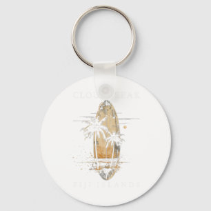 Cloudbreak Fiji Islands Surf Vintage Surfing Surfe Key Ring