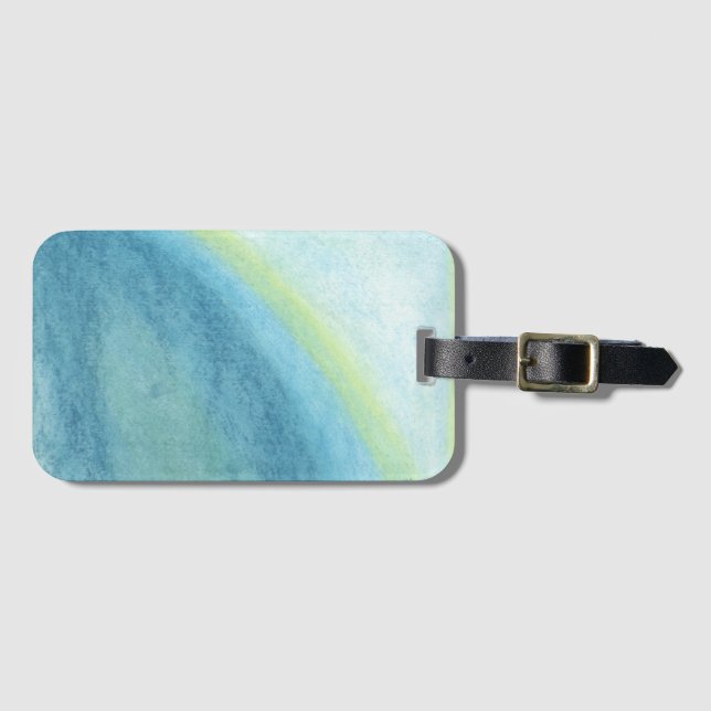 Cloudburst Luggage Tag (Front Horizontal)