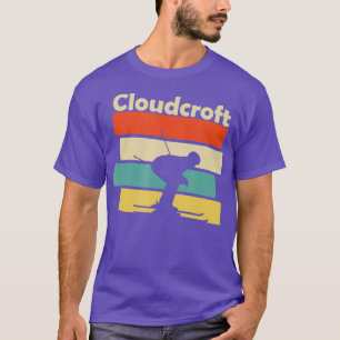 Cloudcroft New Mexico Retro Ski  T-Shirt