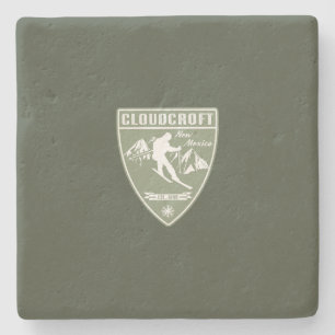 Cloudcroft New Mexico Stone Coaster