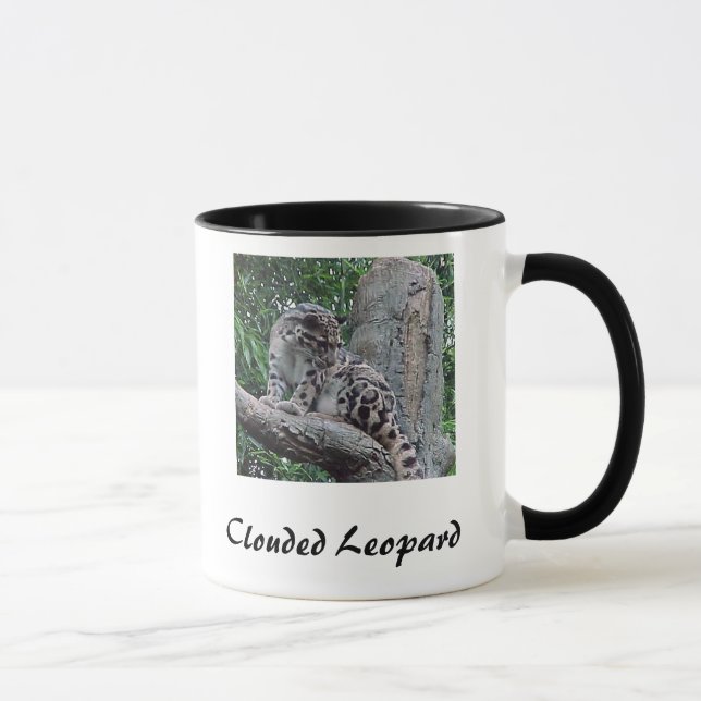 Clouded Leopard Mug (Right)