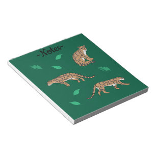 Clouded Leopard Notepad