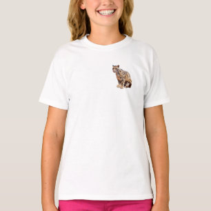 clouded leopard photograph jungle big cat animal   T-Shirt