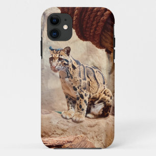 clouded leopard picture nature wildlife exotic iPhone 11 case