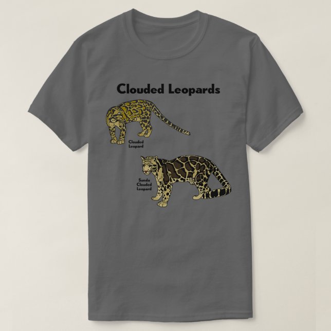 Clouded Leopards  T-Shirt (Design Front)