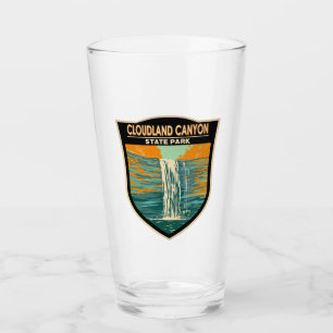 Cloudland Canyon State Park Georgia Vintage Glass