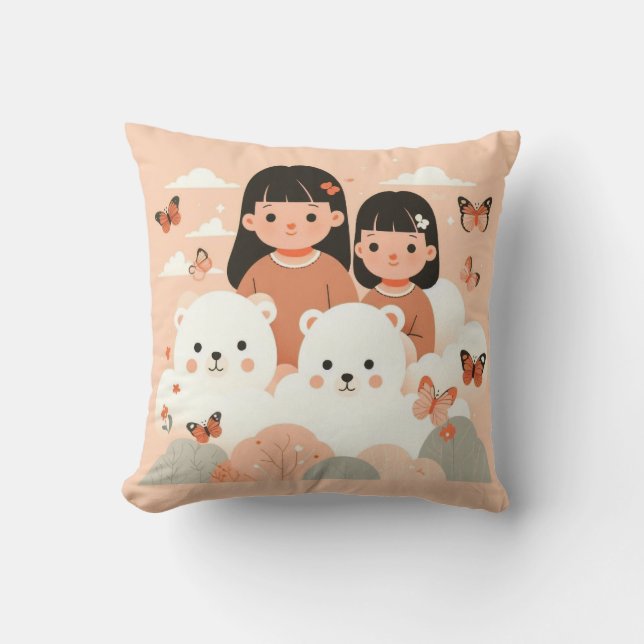 Cloudland Cubs Cushion (Front)