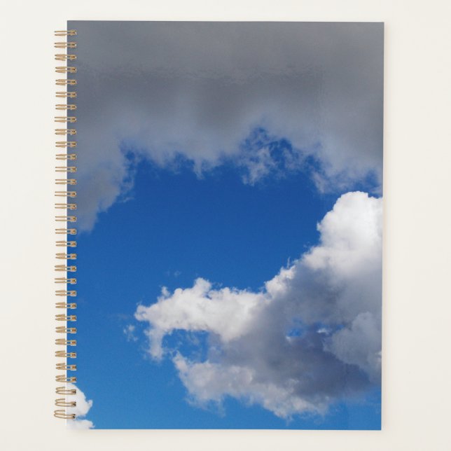Clouds Above The Trees Photo Planner (Front)