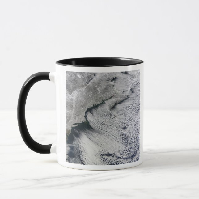 Clouds across the skies of the North Atlantic Mug (Left)