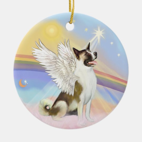 akita christmas ornament