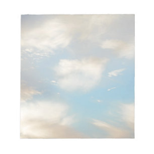Clouds and Blue Sky Notepad