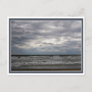 Clouds And Surf Postcard