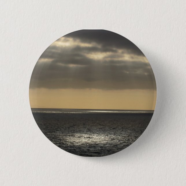 Clouds at Sea 6 Cm Round Badge (Front)