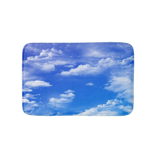 Clouds Bath Mat (Front)