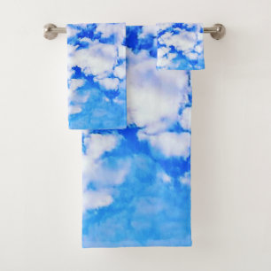 Clouds Bath Towel Set