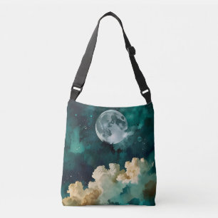 Clouds Beneath the Moon Crossbody Bag
