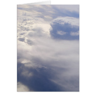 Clouds Blank Notecard (Design 2)