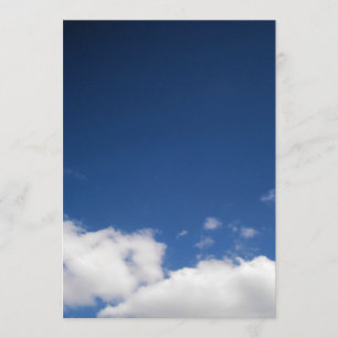 Clouds & Blue Sky Invitation