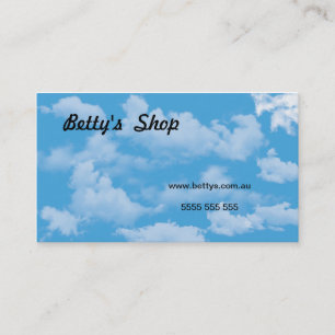 Clouds Business Card