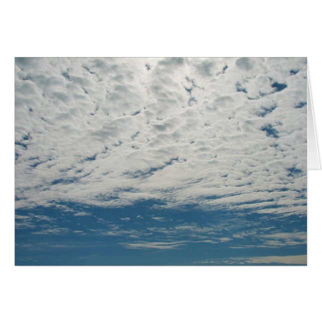 Clouds Card (Front Horizontal)