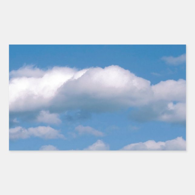Clouds Drifters Rectangular Sticker (Front)