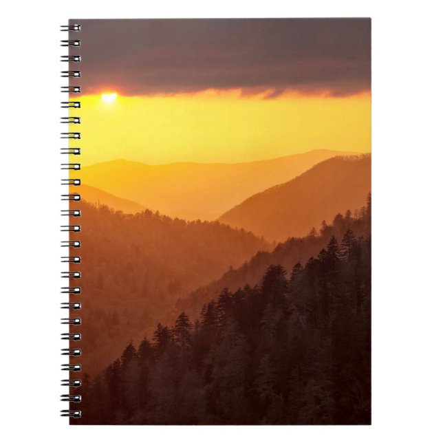 Clouds Fills Valley, Tennessee Notebook (Front)