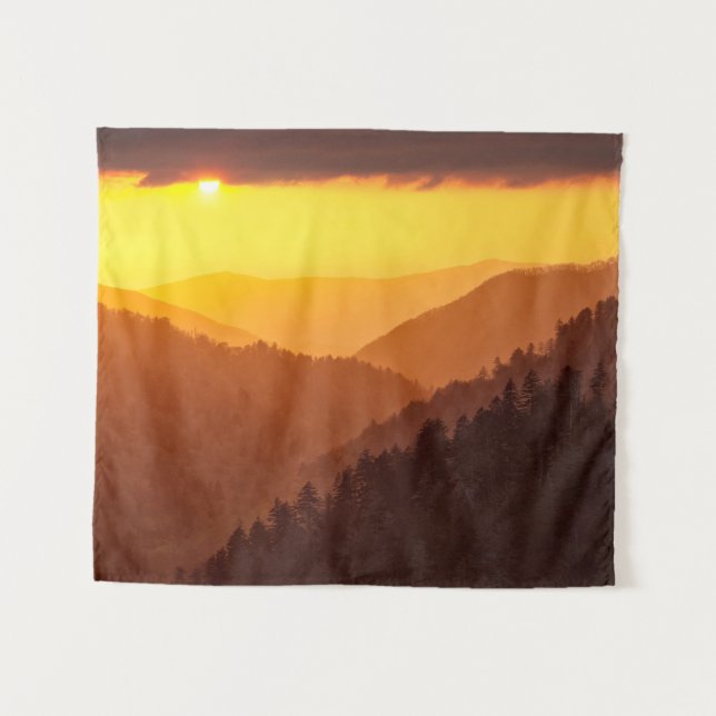 Clouds Fills Valley, Tennessee Tapestry (Front (Horizontal))