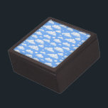 Clouds Gift Box<br><div class="desc">Fluffy white clouds on blue sky</div>