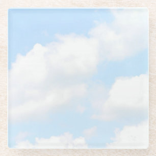 Clouds Glass Coaster