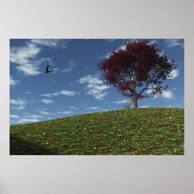 Clouds Go Sailing By Print (Front)