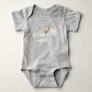 Clouds Hot Air Balloon Still in the 5th Element Baby Bodysuit