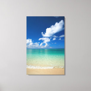 Clouds Hovering above Sea Canvas Print