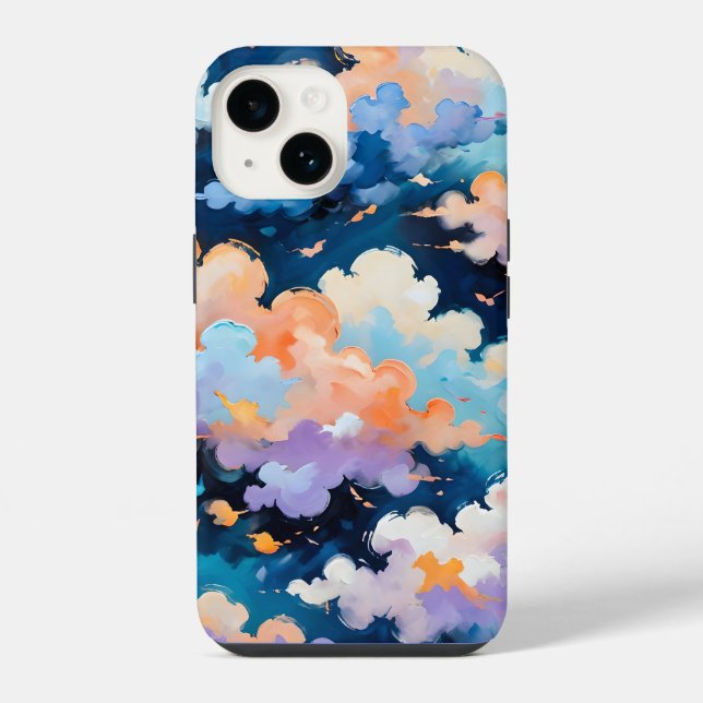 Clouds in Motion iPhone Case (Back)