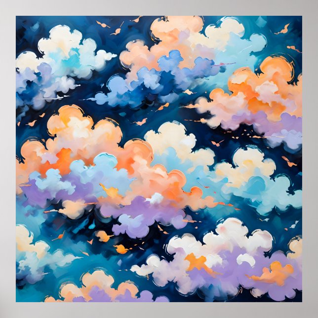 Clouds in Motion Poster (Front)