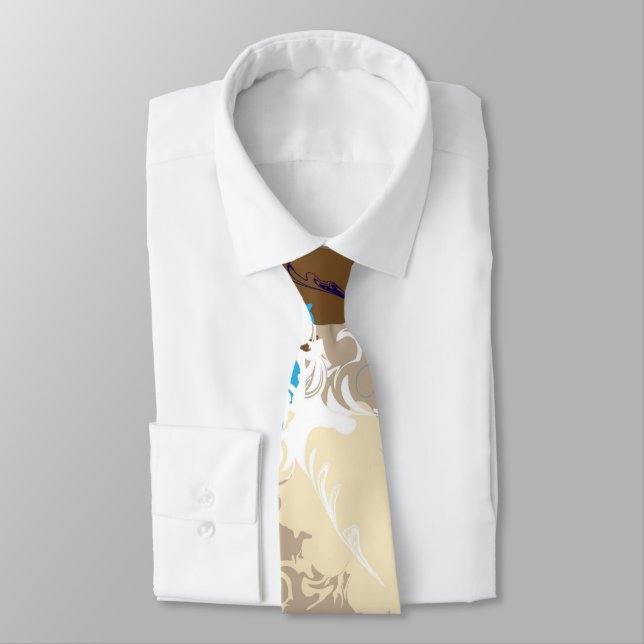 Clouds In My Coffee Tie (Tied)