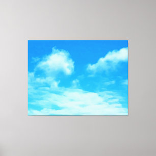 Clouds In Ottawa Blue Skies. Buy Now Canvas Print
