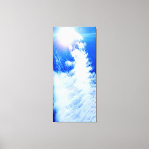 Clouds In Ottawa Sunny Skies. Buy Now Canvas Print