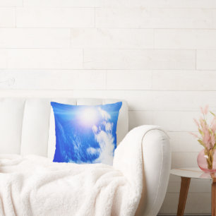Clouds In Ottawa Sunny Skies. Buy Now Cushion