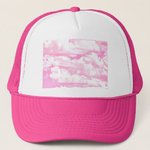 Clouds in Pink Decor Trucker Hat
