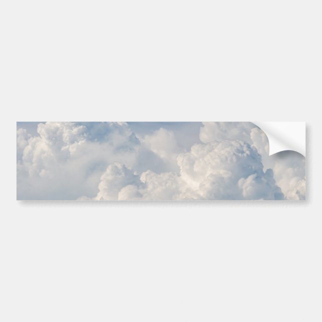 Clouds in the Sky Bumper Sticker (Front)