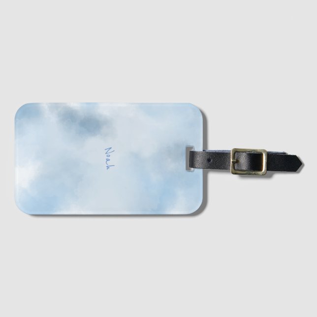 Clouds In The Sky  Luggage Tag (Front Horizontal)