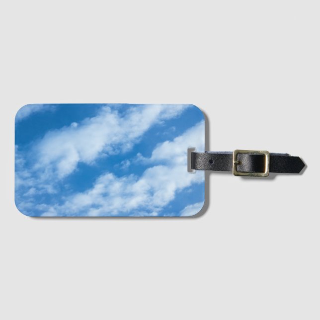 Clouds in the Sky  Luggage Tag (Front Horizontal)