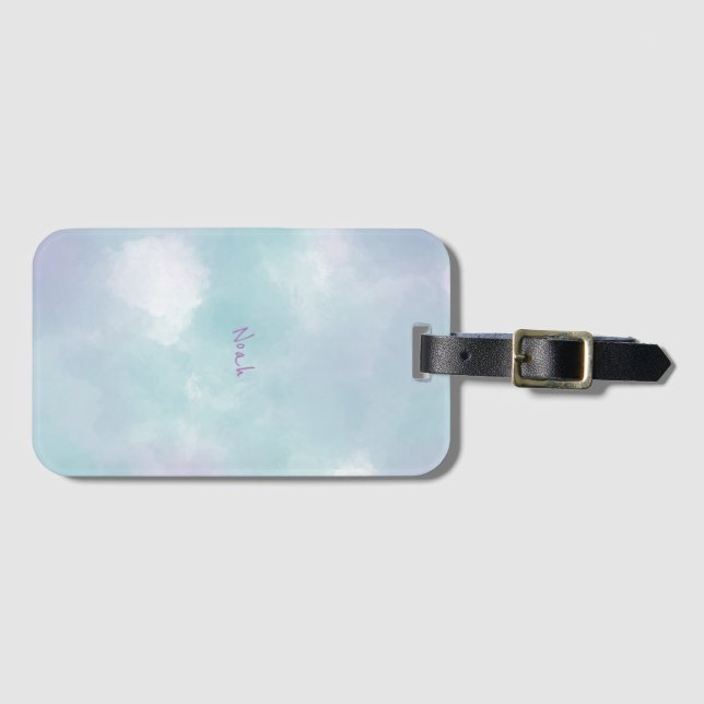 Clouds In The Sky  Luggage Tag (Front Horizontal)