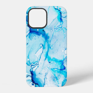Clouds Macro. Sapphirine and White color Spots. Oc iPhone 12 Case