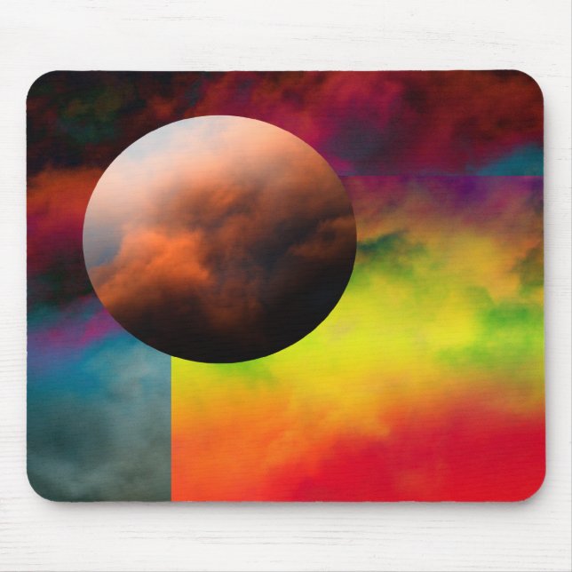 Clouds Mouse Mat (Front)